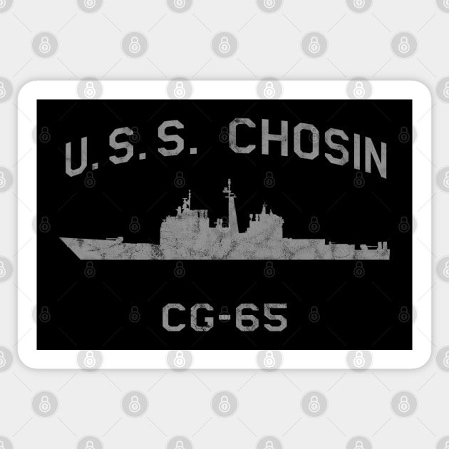 CG-65 USS Chosin Ships Profile Sticker by DesignedForFlight